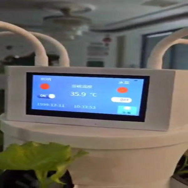 Futuregardens Hydroponics Tower 5 with daylight LED and Wifi / WLAN touch screen