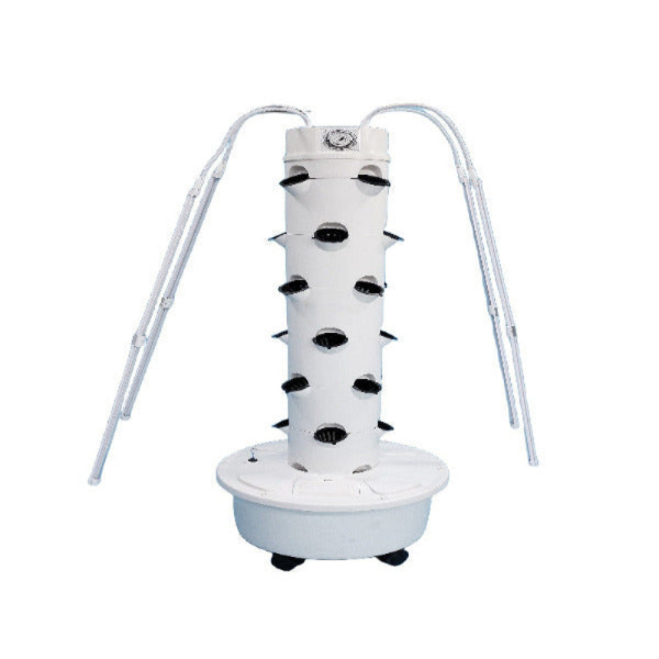 Futuregardens Hydroponics Tower 2 with daylight LED with 6 floors - 24 plants