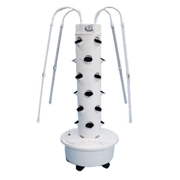 Futuregardens Hydroponics Tower 2 with daylight LED with 6 floors - 24 plants