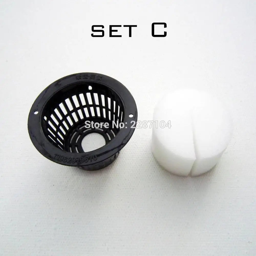 10 net pots for hydroponic and aeroponic systems 5 sizes with foam insert