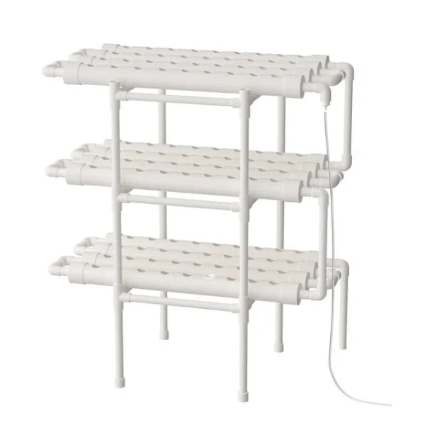 Hydroponics NFT pipe garden system for 108 plants from FutureGarden