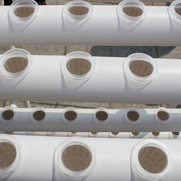 Hydroponics NFT pipe garden system for 108 plants from FutureGarden