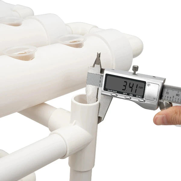 Hydroponics NFT pipe garden system for 108 plants from FutureGarden