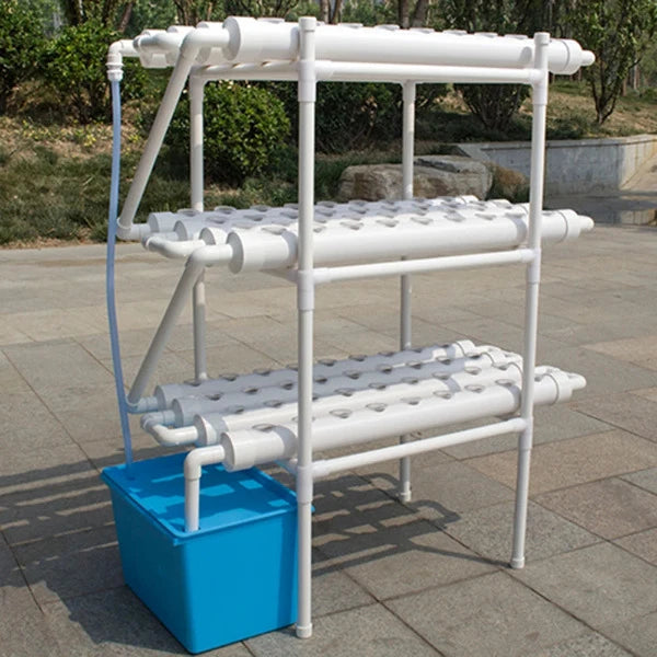 Hydroponics NFT pipe garden system for 108 plants from FutureGarden