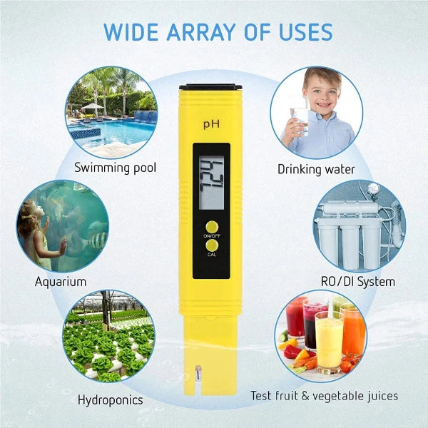 Tester Kit - for pH and EC value, salinity, water temperature from Future Garden