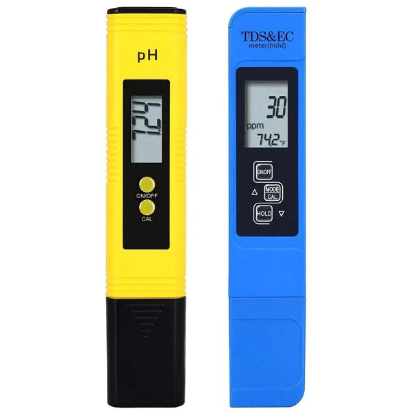 Tester Kit - for pH and EC value, salinity, water temperature from Future Garden