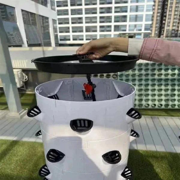 Future Garden Hydroponik Aeroponik Tower 9 New Style ABS bis 60 Pflanzen