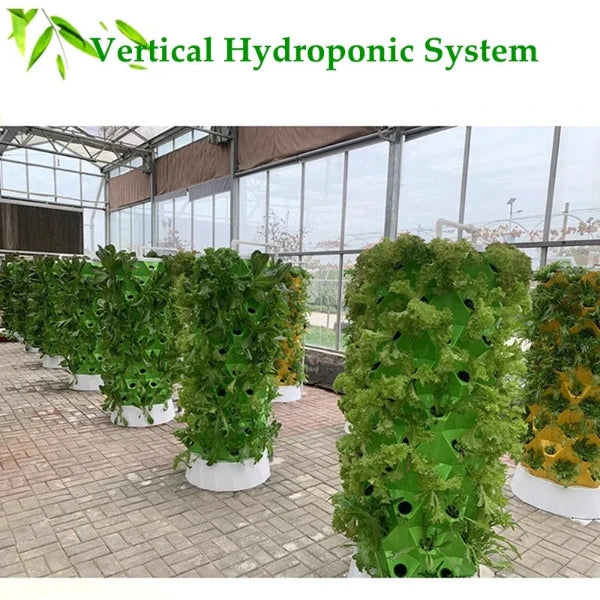 Future Gardens Hydroponics Tower 3 - up to 10 floors - 80 plants - revolution in plant cultivation