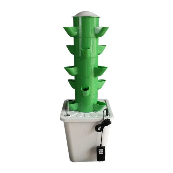 DIY Balcony Aeroponics Hydroponics Growing Tower System Future Garden Tower 7