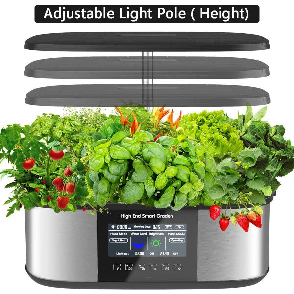 Little Garden - Modell: Belle - Dein kleiner Hydroponik Garten mit Wifi für 21 Pflanzen ,Automatik