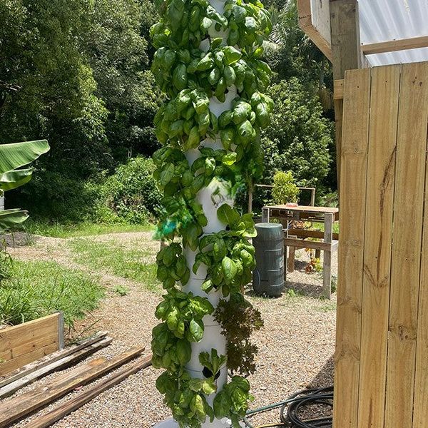 Futuregardens Hydroponics Tower 2 with daylight LED with 6 floors - 24 plants