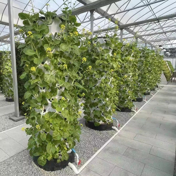 Future Gardens Hydroponics Tower 3 - up to 10 floors - 80 plants - revolution in plant cultivation