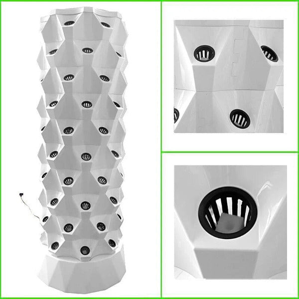 Future Gardens Hydroponics Tower 3 - up to 10 floors - 80 plants - revolution in plant cultivation