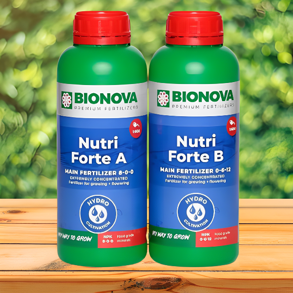 Nutrients Mineral Blend 2 composants tout ce dont votre plante hydroponique a besoin 2x1l