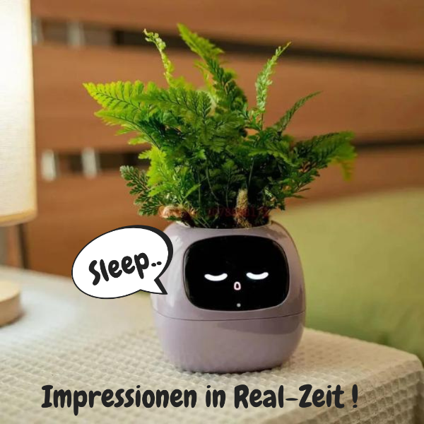 🌿 Dein neues intelligentes Pflanzen -Tamagotchi ,,Ivy,, ein smarter Ki gesteuerter Pflanztopf mit Süßen Gesichtern🌱ein perfektes Geschenk