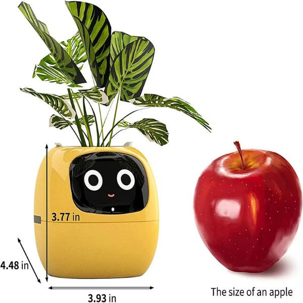 🌿 Dein neues intelligentes Pflanzen -Tamagotchi ,,Ivy,, ein smarter Ki gesteuerter Pflanztopf mit Süßen Gesichtern🌱ein perfektes Geschenk