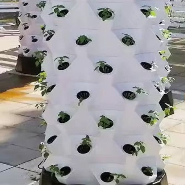 Future Gardens Hydroponics Tower 3 - up to 10 floors - 80 plants - revolution in plant cultivation 